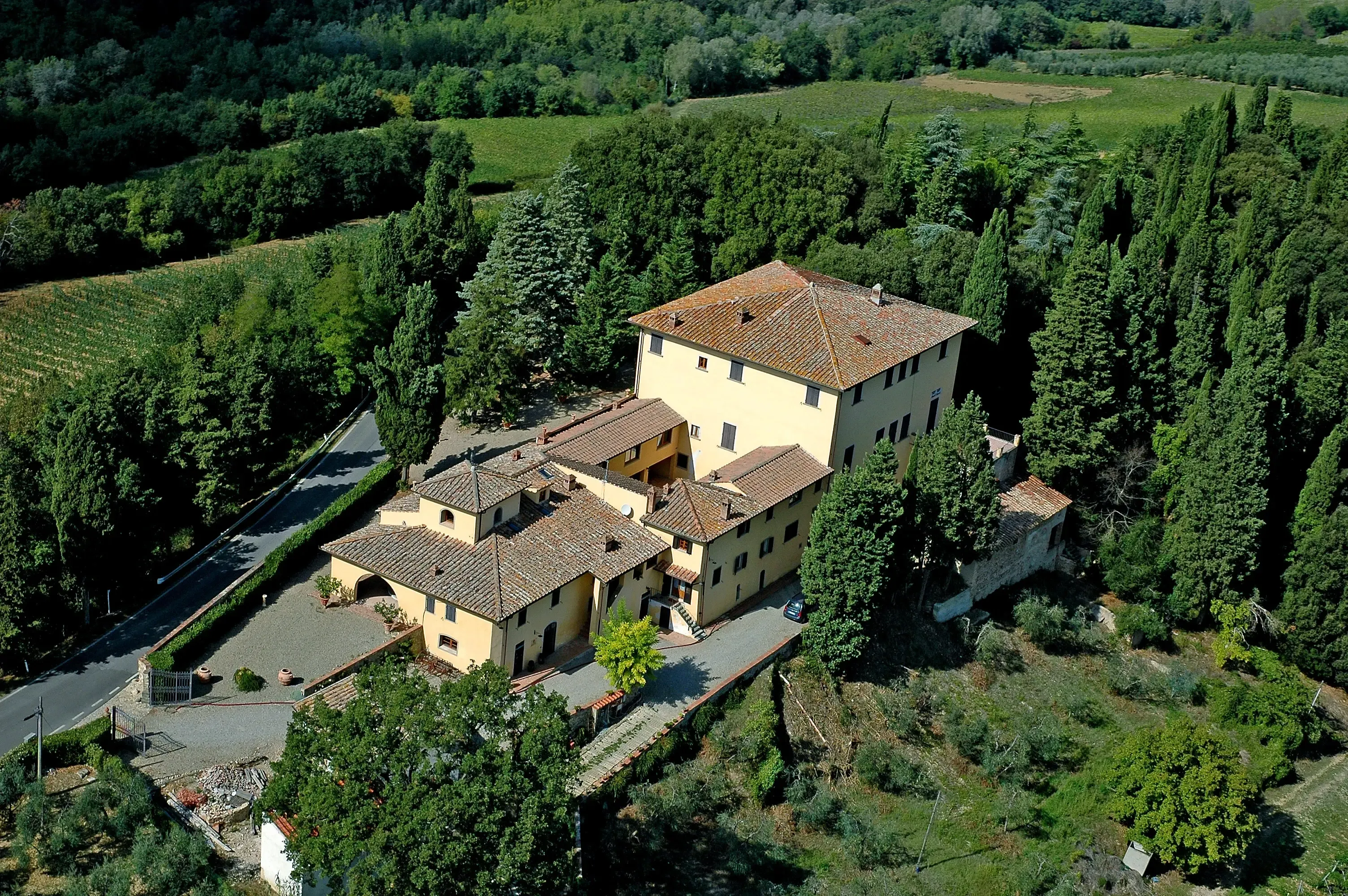 la villa san Pancrazio Nannoni Masti Priami